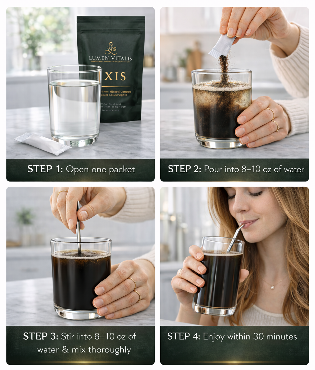AXIS™ Fulvic + Humic Mineral Complex – Stick Packs (30 days)